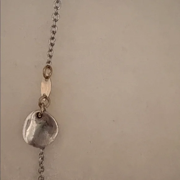 J. Jill Gold and Silver Floral Necklace - Picture 7 of 10